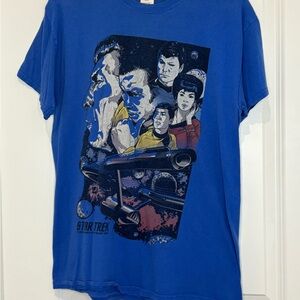 Star Trek Crew Graphic Tee - Blue